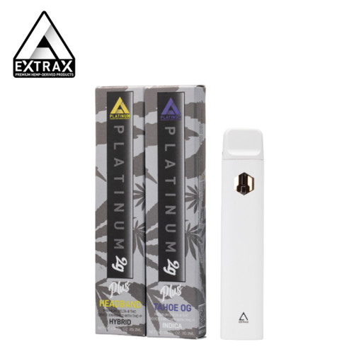 EXTRAX PLATINUM DELTA 8 + THC-P DISPOSABLE VAPE 2GM 10CT/PK
